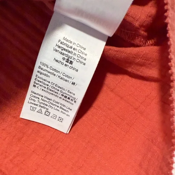 JCrew Ruffled Button-Down Top - Rust - Picture 4 of 7